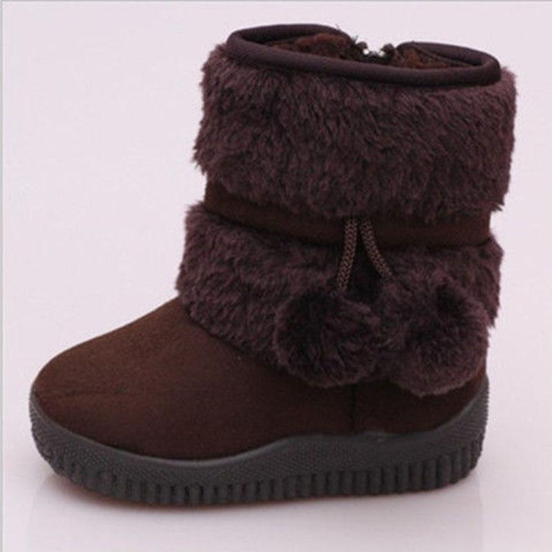 New Winter Furry Shoes Girls with Cute Hairball Baby Kids High Top Snow Boots Anti-proof Warmer School Children Fur Boots E08014 20 кавовий
New Winter Furry Shoes Girls with Cute Hairball Baby Kids High Top Snow Boots Anti-proof Warmer School Children Fur Boots E08014 20 кавовий