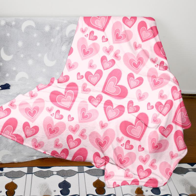 Valentines Day Hearts digitalprinted polyester Bedroom velvet flannel soft sofa cover blanket Fleece soft sofa cover blankets 75x100cm
Valentines Day Hearts digitalprinted polyester Bedroom velvet flannel soft sofa cover blanket Fleece soft sofa cover blankets 75x100cm