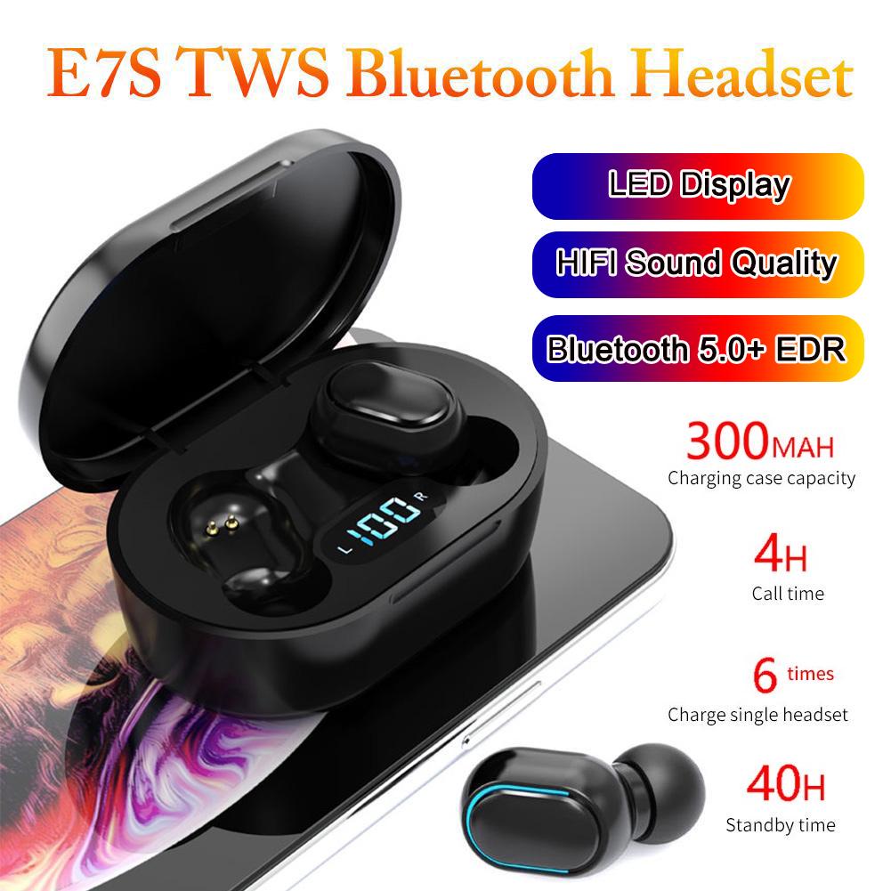 Новостной E7S 6D HIFI Surround Stereo Sound Беспроводной TWS In-Ear Mini Bluetooth 5.0 Earphone с цифровым дисплеем
Новостной E7S 6D HIFI Surround Stereo Sound Беспроводной TWS In-Ear Mini Bluetooth 5.0 Earphone с цифровым дисплеем
