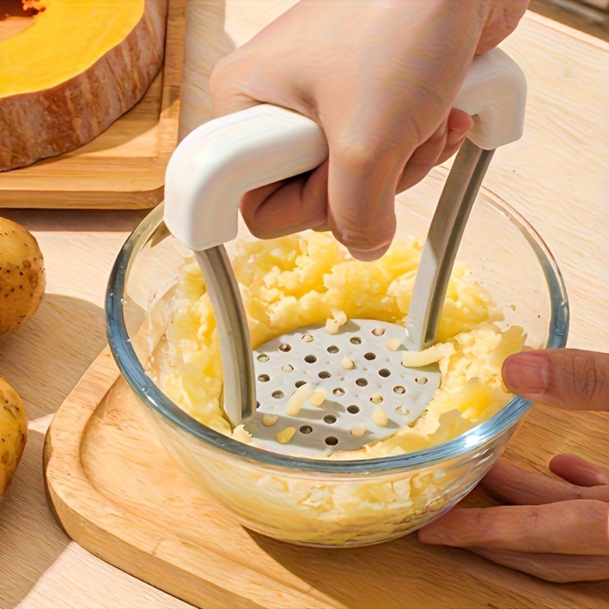 Potato Masher - Suitable for Various Types of Mashed Potatoes, Sweet Potatoes, Fruits and Vegetables, with A Comfortable Grip and Easy Processing 1PCS
Potato Masher - Suitable for Various Types of Mashed Potatoes, Sweet Potatoes, Fruits and Vegetables, with A Comfortable Grip and Easy Processing 1PCS