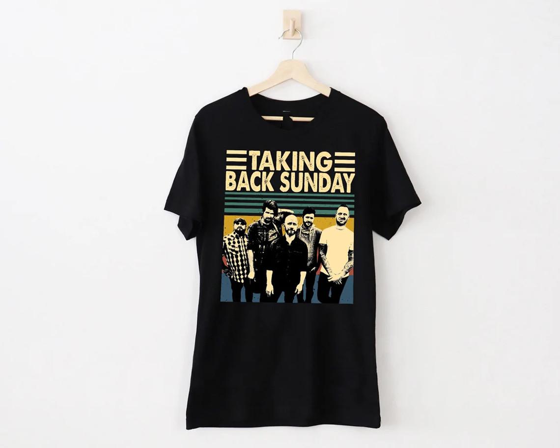 Taking Back Sunday Band Retro Cotton T Shirt Mens Womens Tees Top Full Size S-4XL 4XL
Taking Back Sunday Band Retro Cotton T Shirt Mens Womens Tees Top Full Size S-4XL 4XL