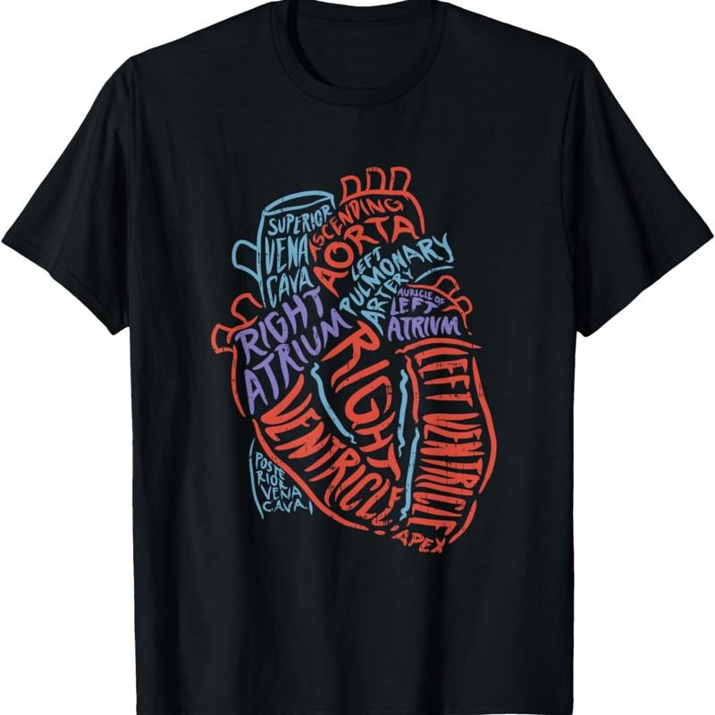 Heart Specialist Anatomy Doctor Medical Biology T Shirt - Men s Summer Cotton Graphic Tee 5XL різнокольоровий
Heart Specialist Anatomy Doctor Medical Biology T Shirt - Men s Summer Cotton Graphic Tee 5XL різнокольоровий