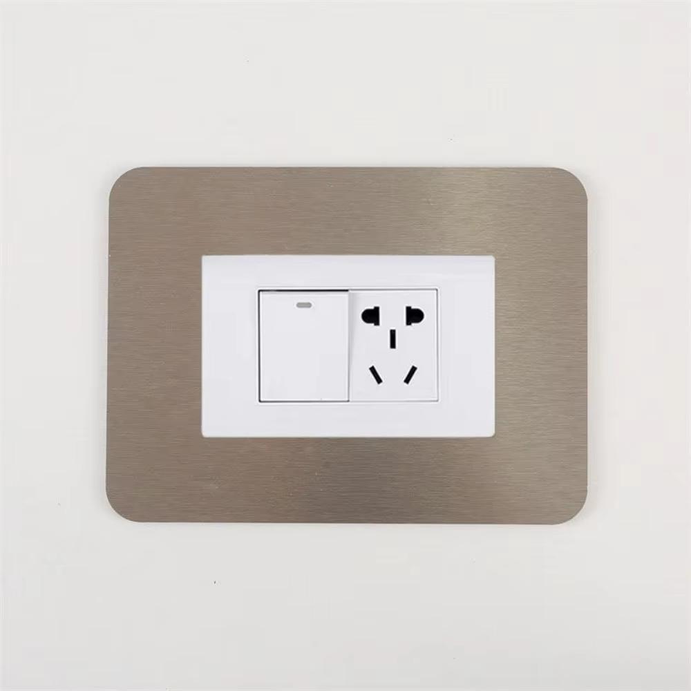 1pc 7.5cmX12cm Anti-Dirty Type Dustproof Switch Protective Cover Outlet Wall Aluminum Sticker Home Light Switch Decoration 7.5cmX12cm шампанського
1pc 7.5cmX12cm Anti-Dirty Type Dustproof Switch Protective Cover Outlet Wall Aluminum Sticker Home Light Switch Decoration 7.5cmX12cm шампанського