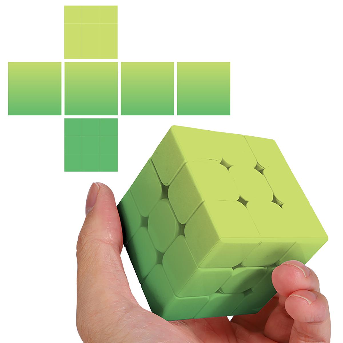 3x3x3 Magic Cube Puzzle UV Printed 3D Light green gradient Stress-Relieving Professional Smooth Speed Game Toy for Children Gift
3x3x3 Magic Cube Puzzle UV Printed 3D Light green gradient Stress-Relieving Professional Smooth Speed Game Toy for Children Gift