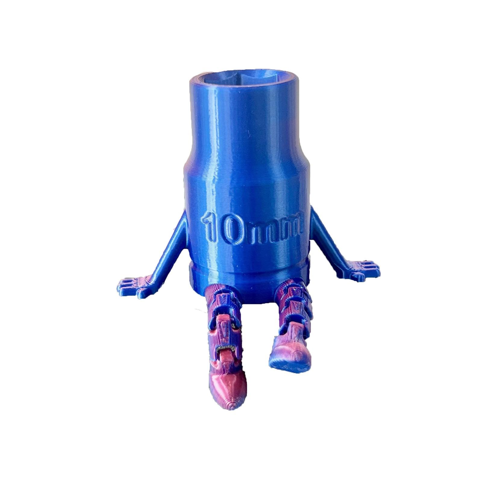 3D-печатная 10-миллиметровая подарочная креативная фигурка с ножками One Size
3D-печатная 10-миллиметровая подарочная креативная фигурка с ножками One Size