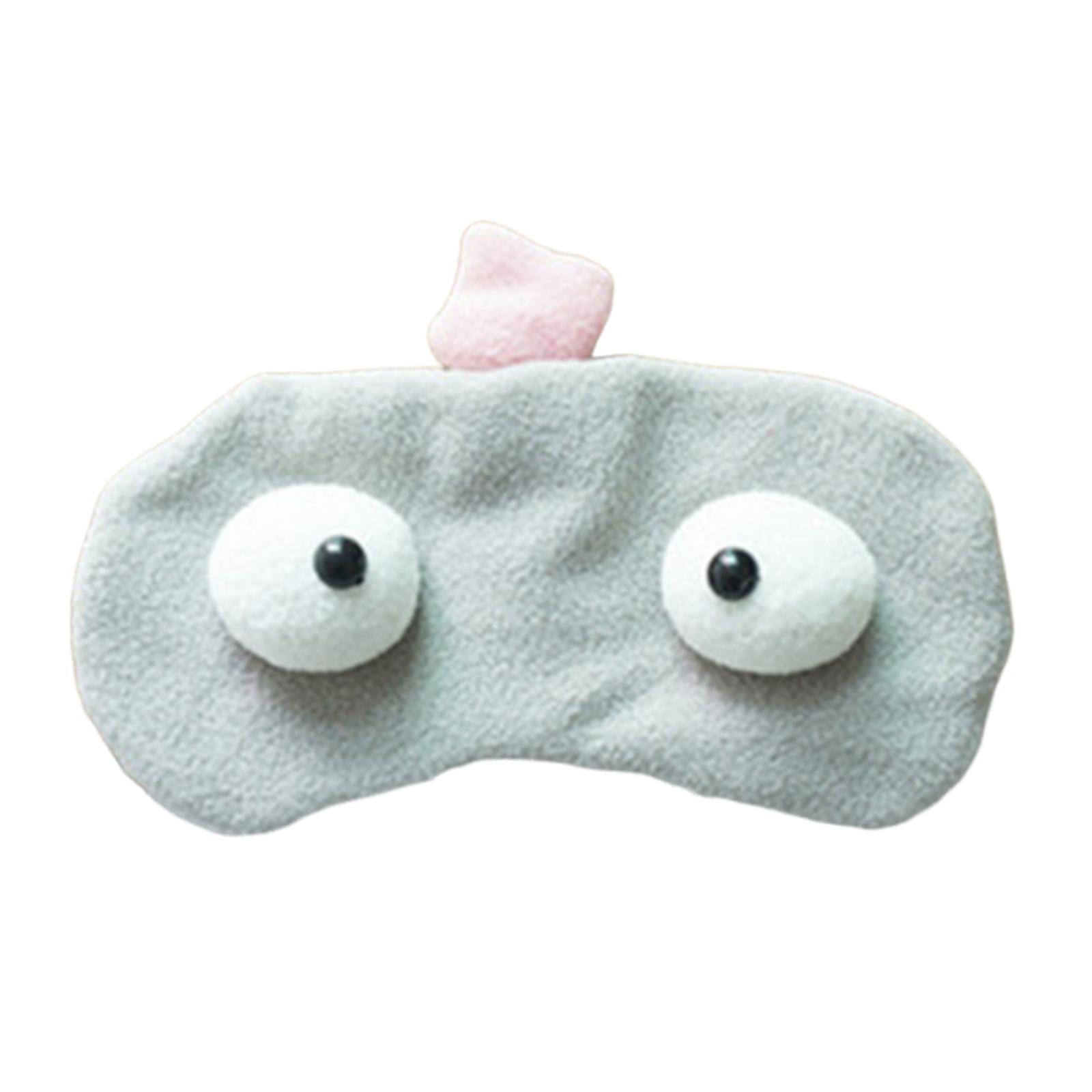 Cute Sleep Eye Mask Funny Sleeping Mask Comfortable with Elastic Strap Blackout серый
Cute Sleep Eye Mask Funny Sleeping Mask Comfortable with Elastic Strap Blackout серый