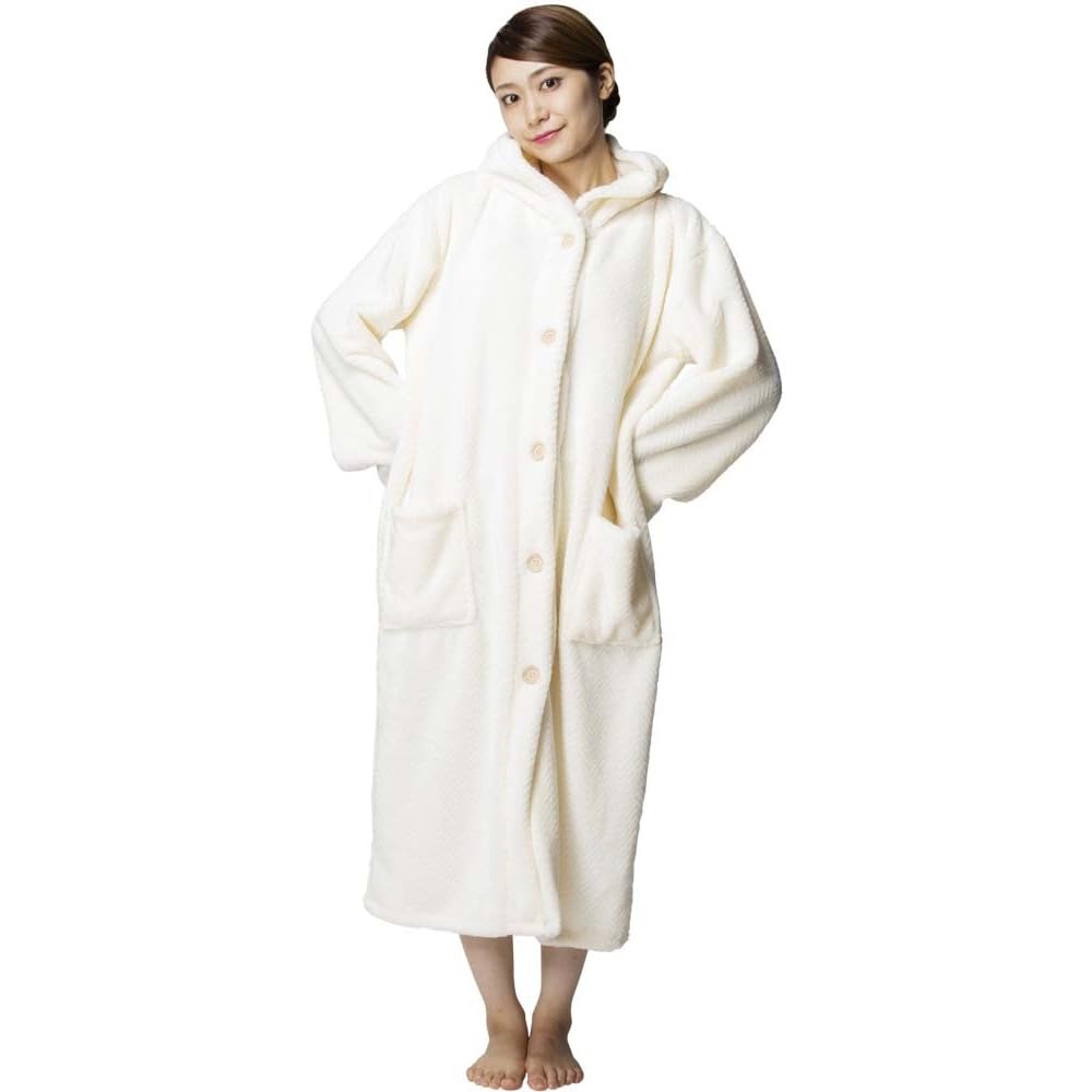 Iris Plaza Fondan Wearable Blanket for Men and Women Made of Melting Micro Mink Fur Hooded Length 115cm Machine Washable Save Energy with a Wearable
Iris Plaza Fondan Wearable Blanket for Men and Women Made of Melting Micro Mink Fur Hooded Length 115cm Machine Washable Save Energy with a Wearable