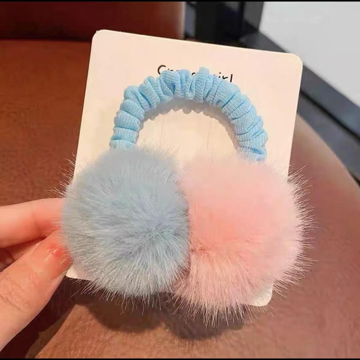 Autumn/Winter Plush Ball Hair Tie - Korean Style Princess Girl Fur Headband
Autumn/Winter Plush Ball Hair Tie - Korean Style Princess Girl Fur Headband