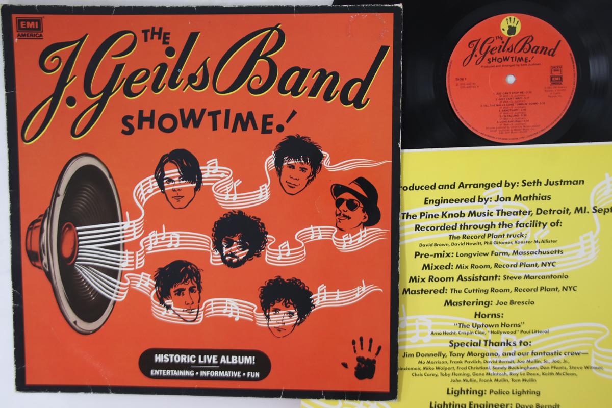 LP Record J GEILS BAND - Showtime! 2C070400144 EMI AMERICA 1982 France Rock Used
LP Record J GEILS BAND - Showtime! 2C070400144 EMI AMERICA 1982 France Rock Used