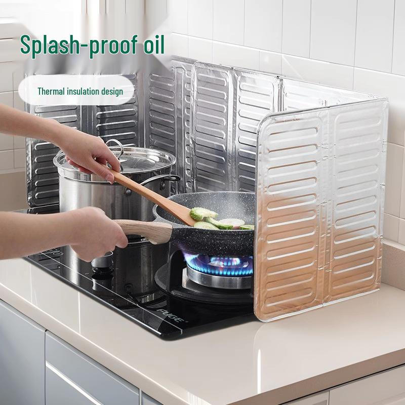 Splash-Proof Aluminum Oil Baffle: Kitchen Gas Stove Heat Insulation Shield
Splash-Proof Aluminum Oil Baffle: Kitchen Gas Stove Heat Insulation Shield