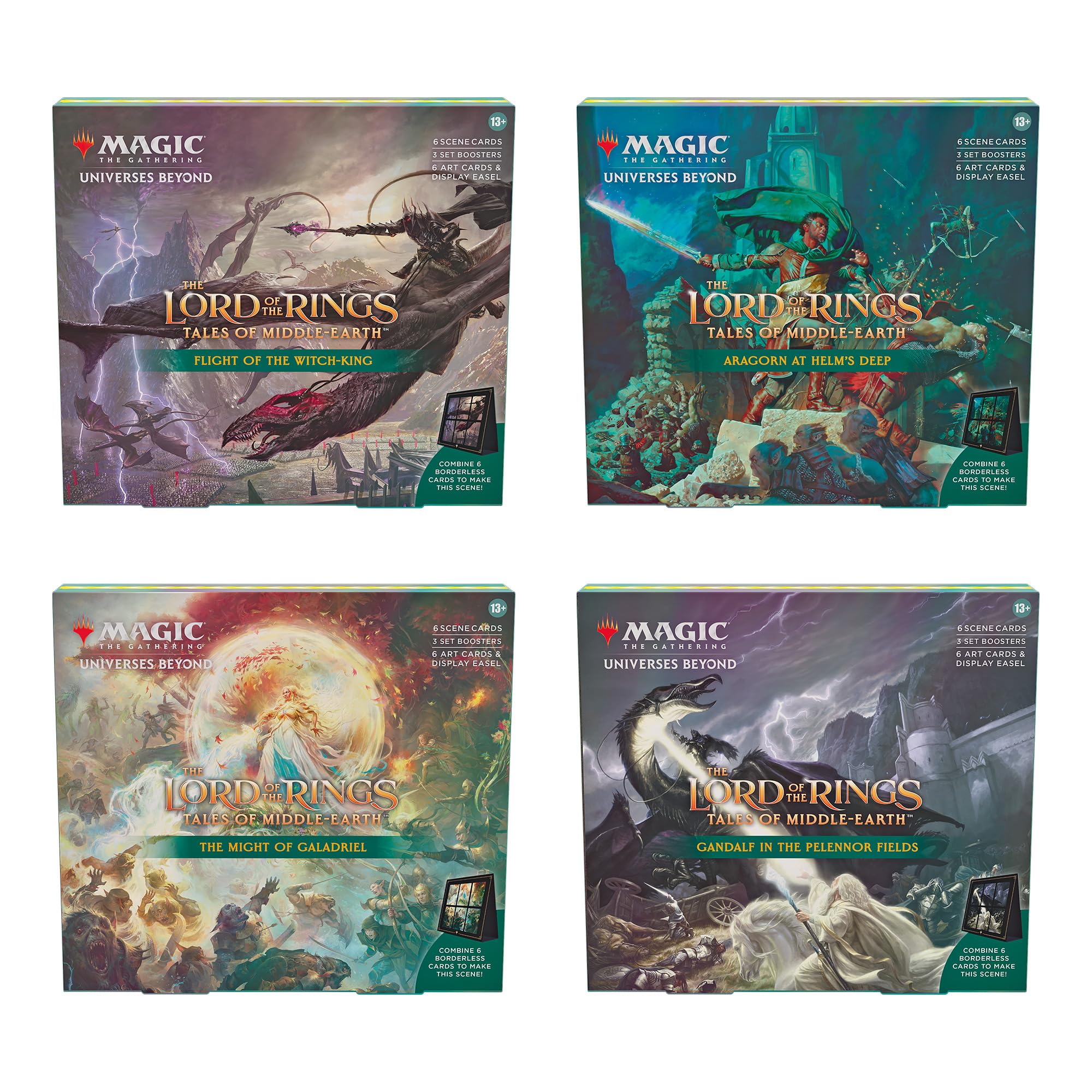 The Lord of the Tales of Scene Box All 4 для The Gathering Rings Middle-earth - Магія
The Lord of the Tales of Scene Box All 4 для The Gathering Rings Middle-earth - Магія