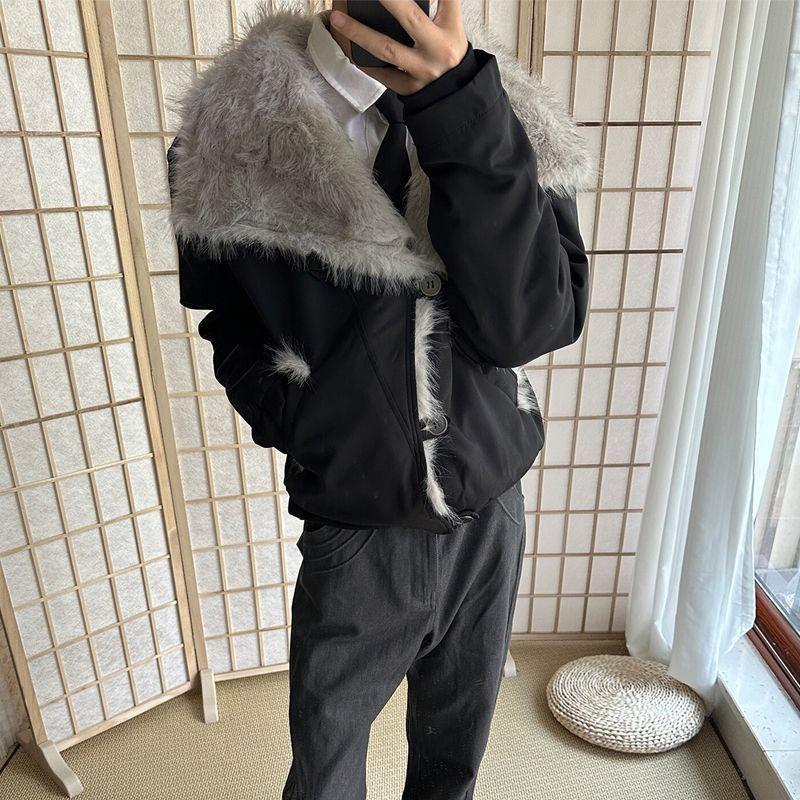 Men s Plush Lapel Parka: Stylish, Warm, Thickened Winter Jacket 2025 XL
Men s Plush Lapel Parka: Stylish, Warm, Thickened Winter Jacket 2025 XL