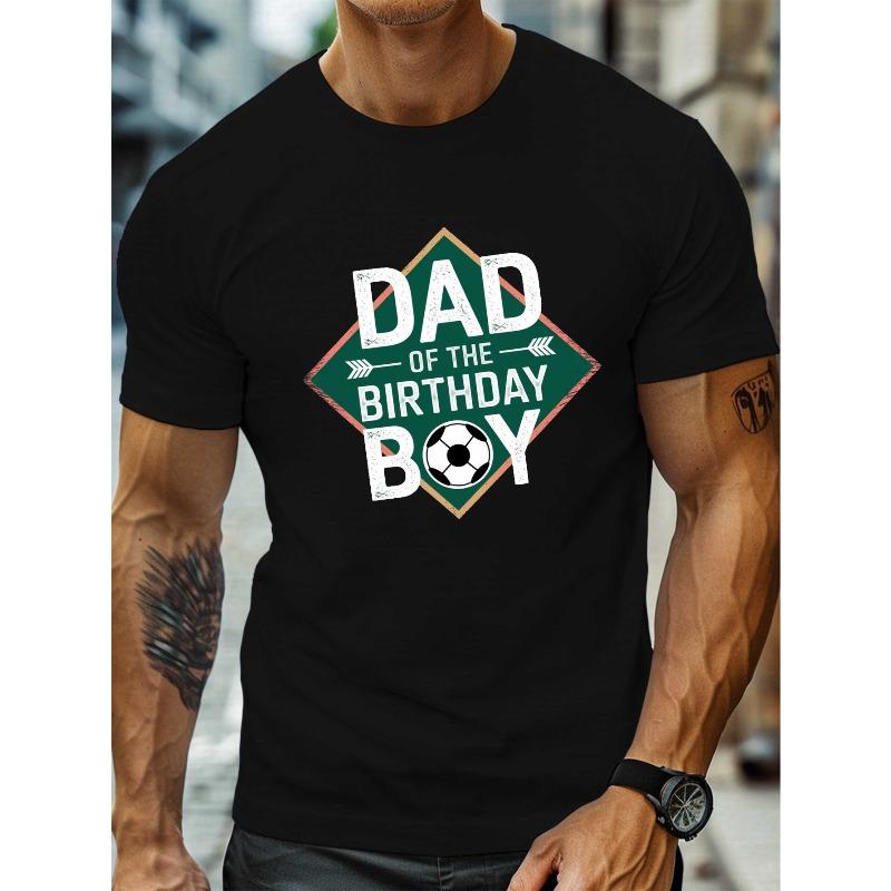 European sizes Men s Funny Dad Birthday Boy Soccer Theme T-Shirt - Lightweight Breathable Crew Neck Tee with Soccer Ball & Goalpost Print 4XL чорний
European sizes Men s Funny Dad Birthday Boy Soccer Theme T-Shirt - Lightweight Breathable Crew Neck Tee with Soccer Ball & Goalpost Print 4XL чорний