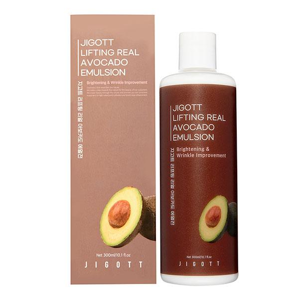 Эмульсия для лица с маслом авокадо с эффектом лифтинга Jigott Lifting Real Avocado Emulsion 300мл
Эмульсия для лица с маслом авокадо с эффектом лифтинга Jigott Lifting Real Avocado Emulsion 300мл