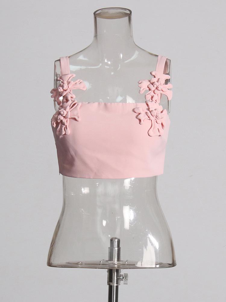 2025 French Retro Summer Floral Spliced High-Waist Midi Skirt and Sling Top Set M
2025 French Retro Summer Floral Spliced High-Waist Midi Skirt and Sling Top Set M