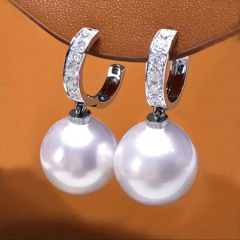 Hong Kong Style Hot Selling Imitation Pearl Earrings Baroque Ladylike Accessories Korean Version Elegant Dress Matching Style
Hong Kong Style Hot Selling Imitation Pearl Earrings Baroque Ladylike Accessories Korean Version Elegant Dress Matching Style