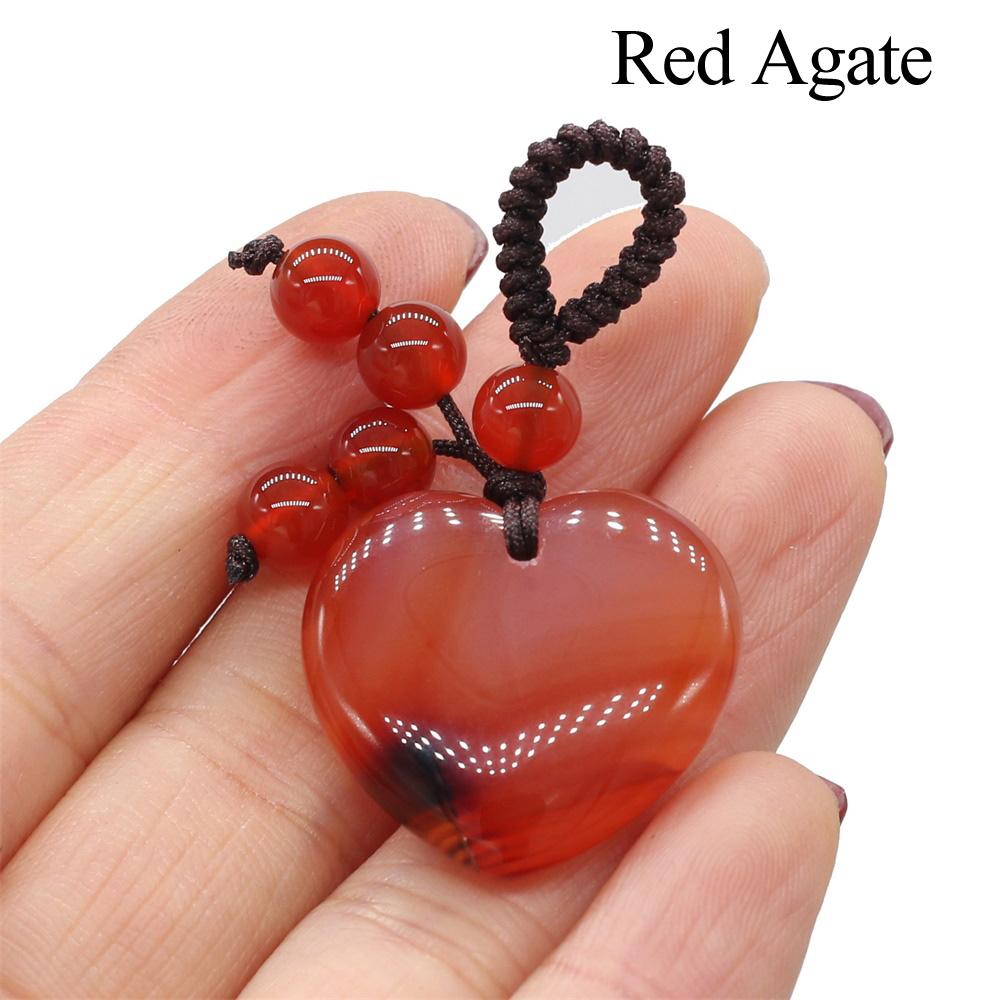 1 шт. брелок в форме сердца из натурального камня, брелок в стиле Ins Reiki Healing Crystal Agate Amethyst Jewel Stone для женщин, ювелирные изделия, подарок на День матери и День отца 1Pc-25×25mm
1 шт. брелок в форме сердца из натурального камня, брелок в стиле Ins Reiki Healing Crystal Agate Amethyst Jewel Stone для женщин, ювелирные изделия, подарок на День матери и День отца 1Pc-25×25mm