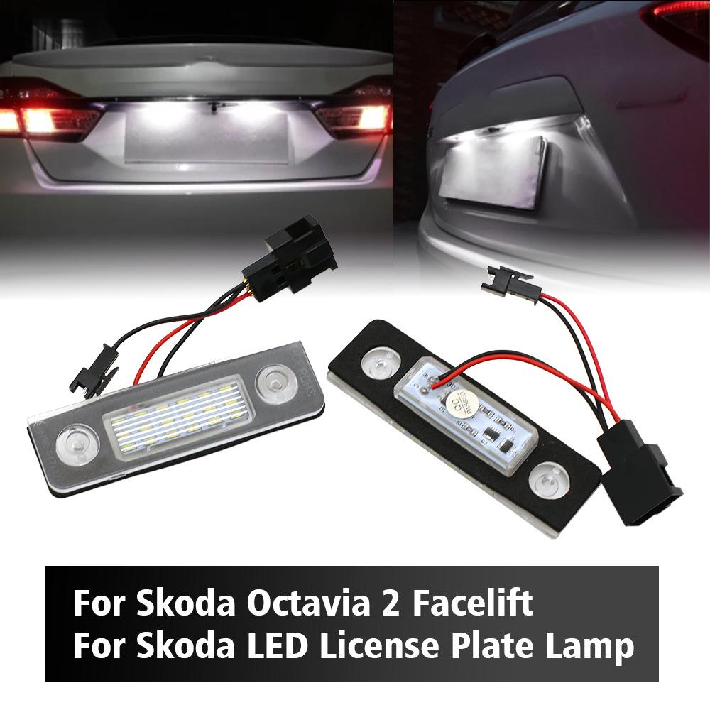 Светодиодный фонарь подсветки номерного знака для Skoda Octavia Canbus - Идеально подходит для новых запчастей для замены автомобиля
Светодиодный фонарь подсветки номерного знака для Skoda Octavia Canbus - Идеально подходит для новых запчастей для замены автомобиля