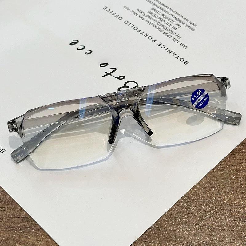 Flip Up Down Presbyopic Glasses Reading Glasses For Women Men Portabable Clip-On Hyperopia Eyeglasses Elder Unisex +1.5+2.0+2.5 +1.0
Flip Up Down Presbyopic Glasses Reading Glasses For Women Men Portabable Clip-On Hyperopia Eyeglasses Elder Unisex +1.5+2.0+2.5 +1.0
