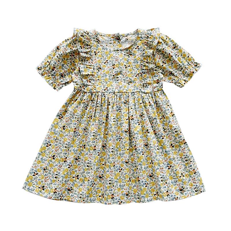Летнее милое платье с цветочным принтом для маленьких девочек 90
Летнее милое платье с цветочным принтом для маленьких девочек 90