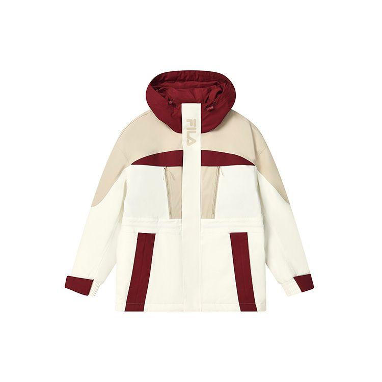 FILA Color Block Casual Mid-Length Hooded Down Jacket Women outerwear Cloud-Mushroom-White F11W249924FWT XL
FILA Color Block Casual Mid-Length Hooded Down Jacket Women outerwear Cloud-Mushroom-White F11W249924FWT XL