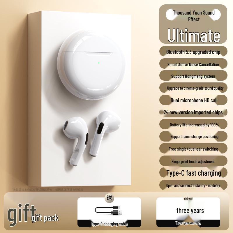 Genuine Bluetooth Wireless Noise-Cancelling Earphones, High-Quality Sound, Long Battery Life, Perfect for Sports and Music, 2025 Model.
Genuine Bluetooth Wireless Noise-Cancelling Earphones, High-Quality Sound, Long Battery Life, Perfect for Sports and Music, 2025 Model.