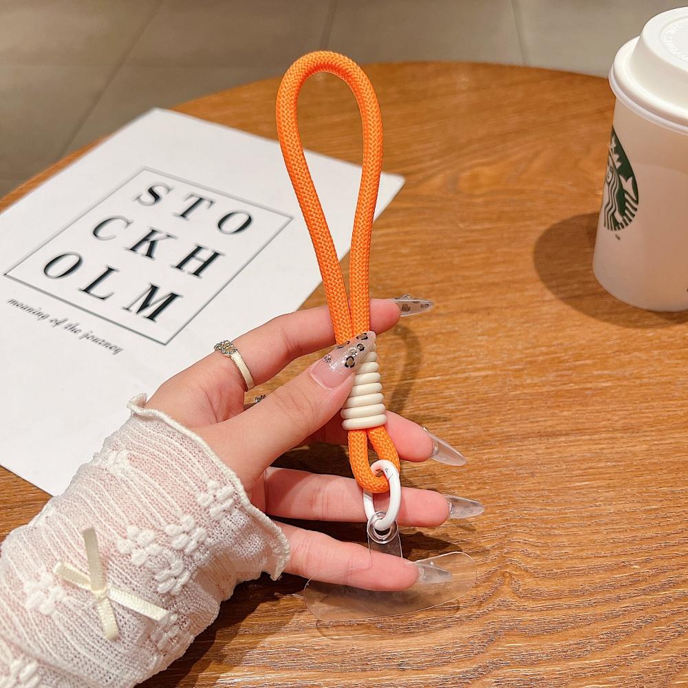 Universal Short Lanyard Double Color Collision for Mobile Cell Phone Hand Wrist Strap Hanging Rope Anti-Lost Accessories
Universal Short Lanyard Double Color Collision for Mobile Cell Phone Hand Wrist Strap Hanging Rope Anti-Lost Accessories
