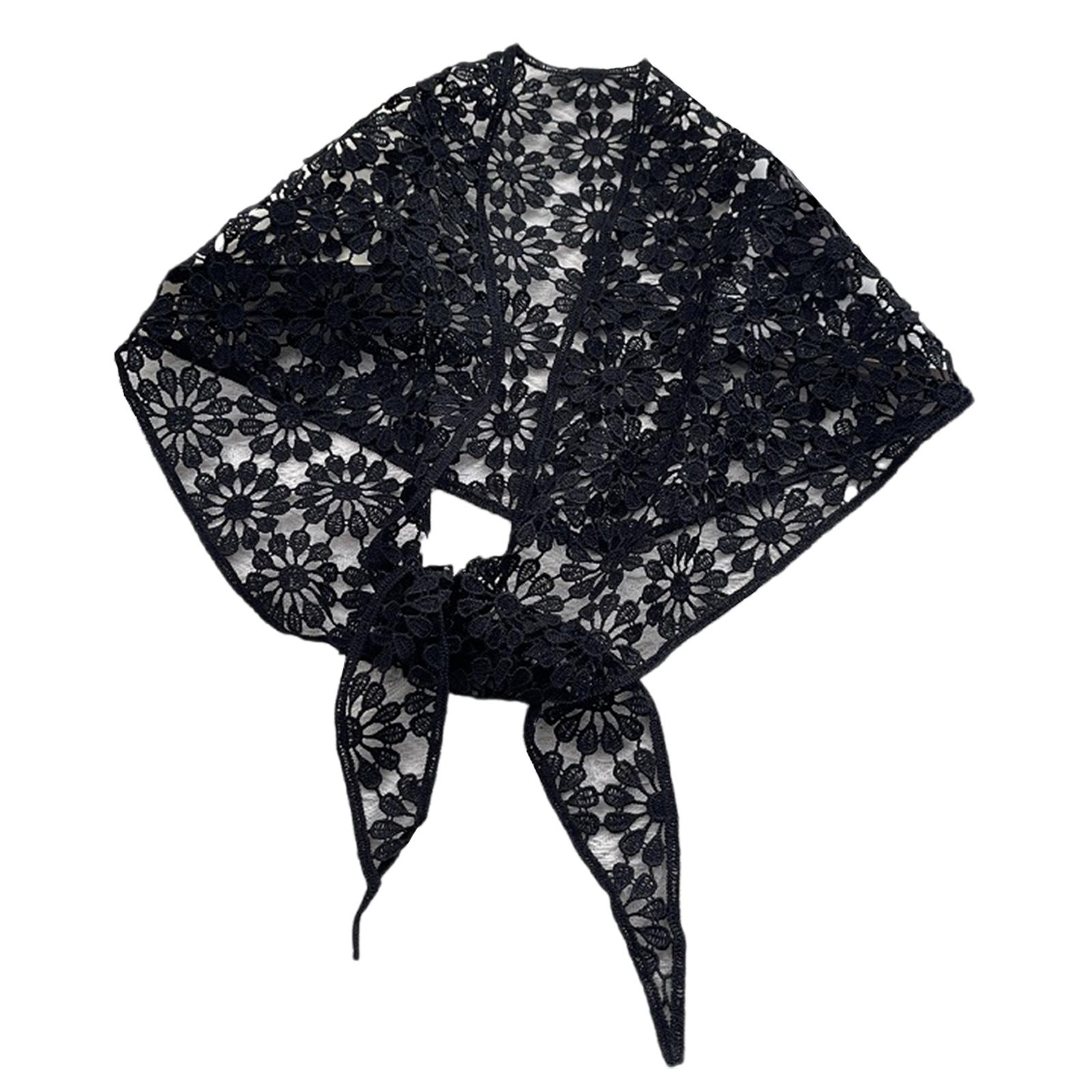 Bohemian Flower Lace Bandana Head Cover Stylish Neck Scarf For Women Everyday Outfit Travel Photography Head Accessories чёрный
Bohemian Flower Lace Bandana Head Cover Stylish Neck Scarf For Women Everyday Outfit Travel Photography Head Accessories чёрный