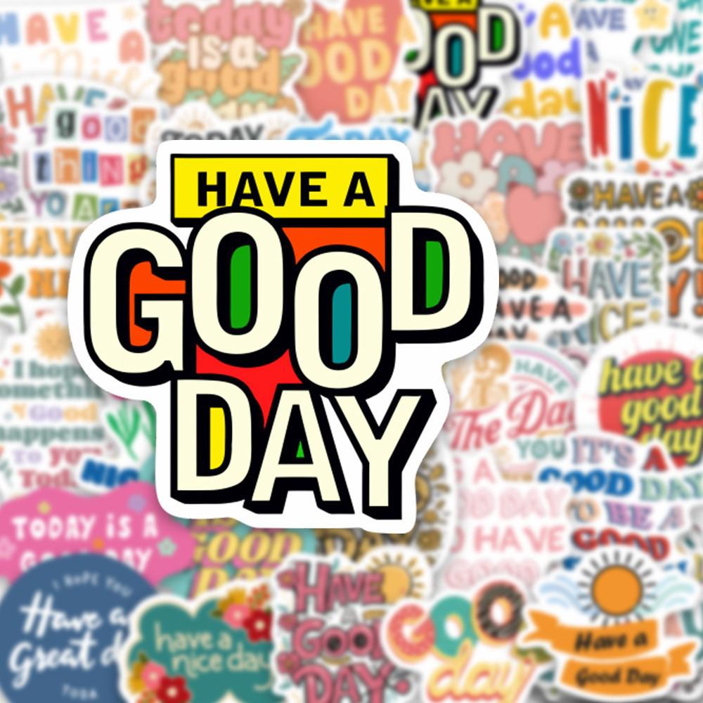 50 Motivational Waterproof Stickers for Journals, Luggage, and Phone Cases – Ins Style Beautiful Day Design B114
50 Motivational Waterproof Stickers for Journals, Luggage, and Phone Cases – Ins Style Beautiful Day Design B114