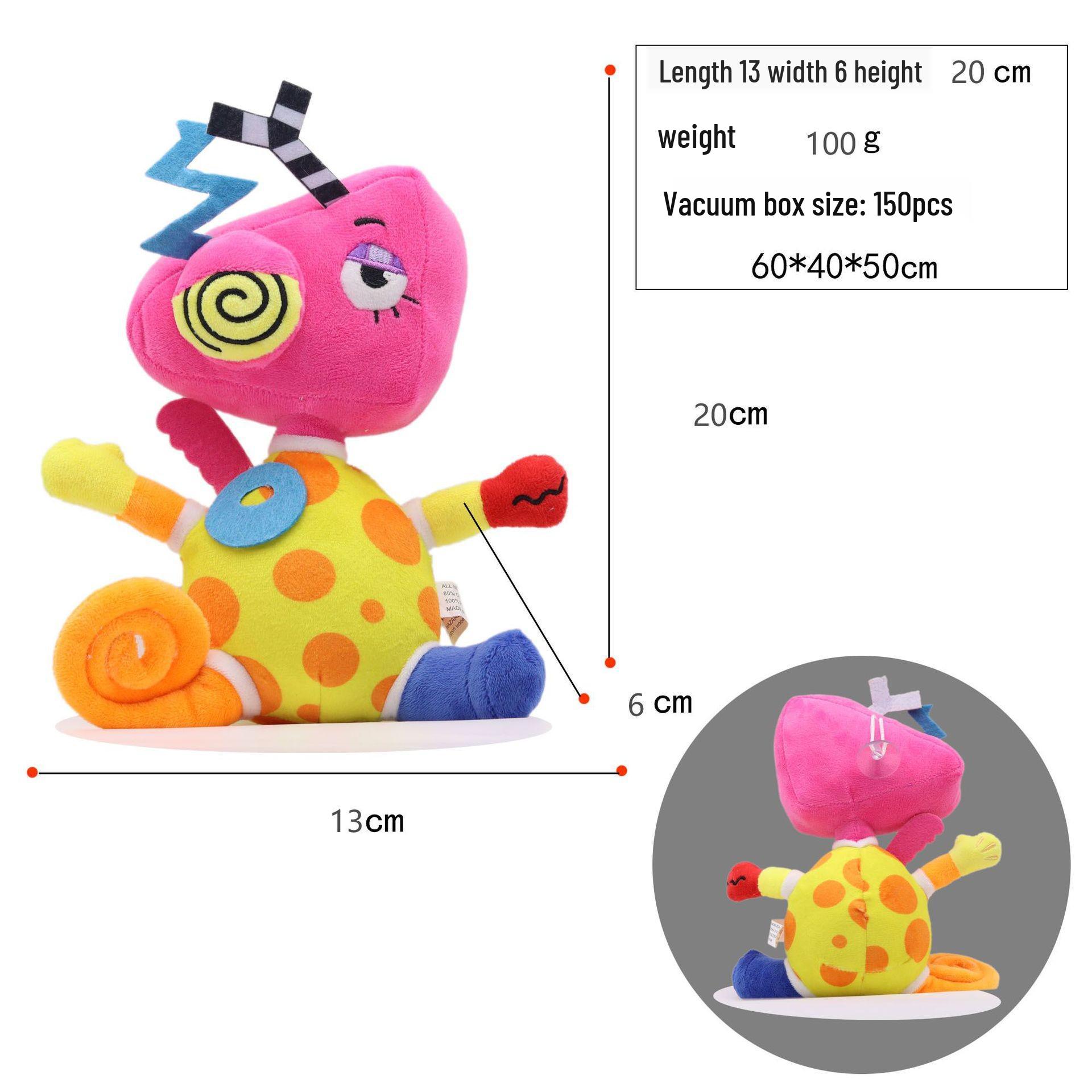 Плюшевая кукла «Удивительный цифровой цирк» As Picture (Standard Packaging)
Плюшевая кукла «Удивительный цифровой цирк» As Picture (Standard Packaging)