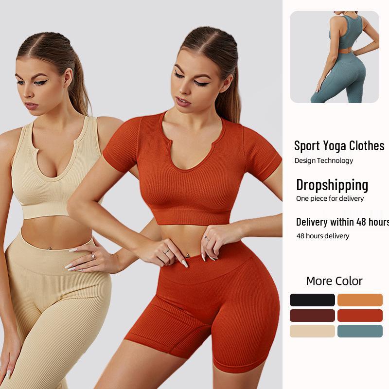 Seamless High-Waist Yoga and Fitness Set: Hip-Lifting Leggings and Sports Vest Bra for Women Small
Seamless High-Waist Yoga and Fitness Set: Hip-Lifting Leggings and Sports Vest Bra for Women Small