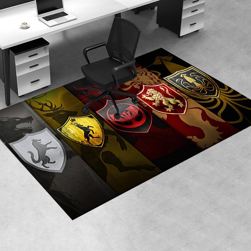 Game of Thrones Sigils Wallpapers HD Office Mat Home Decor Office Desk Chair Rugs Chair Carpet for office Chair Mat Gift For Halloween & Chr 60cm by 90cm
Game of Thrones Sigils Wallpapers HD Office Mat Home Decor Office Desk Chair Rugs Chair Carpet for office Chair Mat Gift For Halloween & Chr 60cm by 90cm