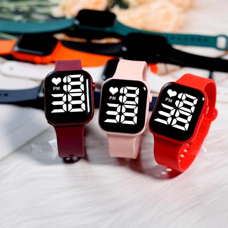 Y1 Upgraded LED Square Sports Watch – Simple Button Design for Couples & Students Dynamic Orange
Y1 Upgraded LED Square Sports Watch – Simple Button Design for Couples & Students Dynamic Orange