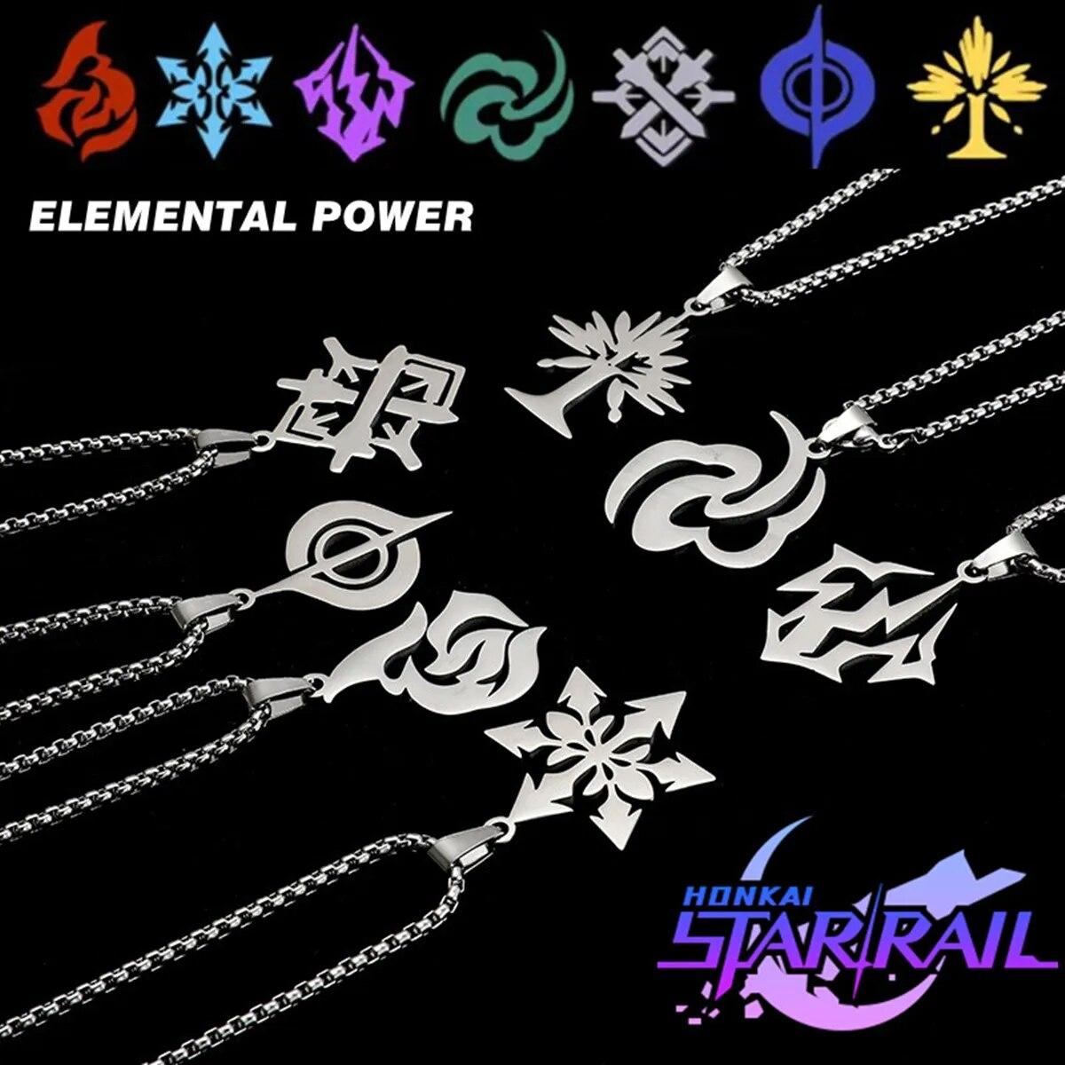 Honkai Star Rail Elemental Power ожерелье из титановой стали хип-хоп уличный мужской женский кулон ювелирные изделия подарок на вечеринку
Honkai Star Rail Elemental Power ожерелье из титановой стали хип-хоп уличный мужской женский кулон ювелирные изделия подарок на вечеринку