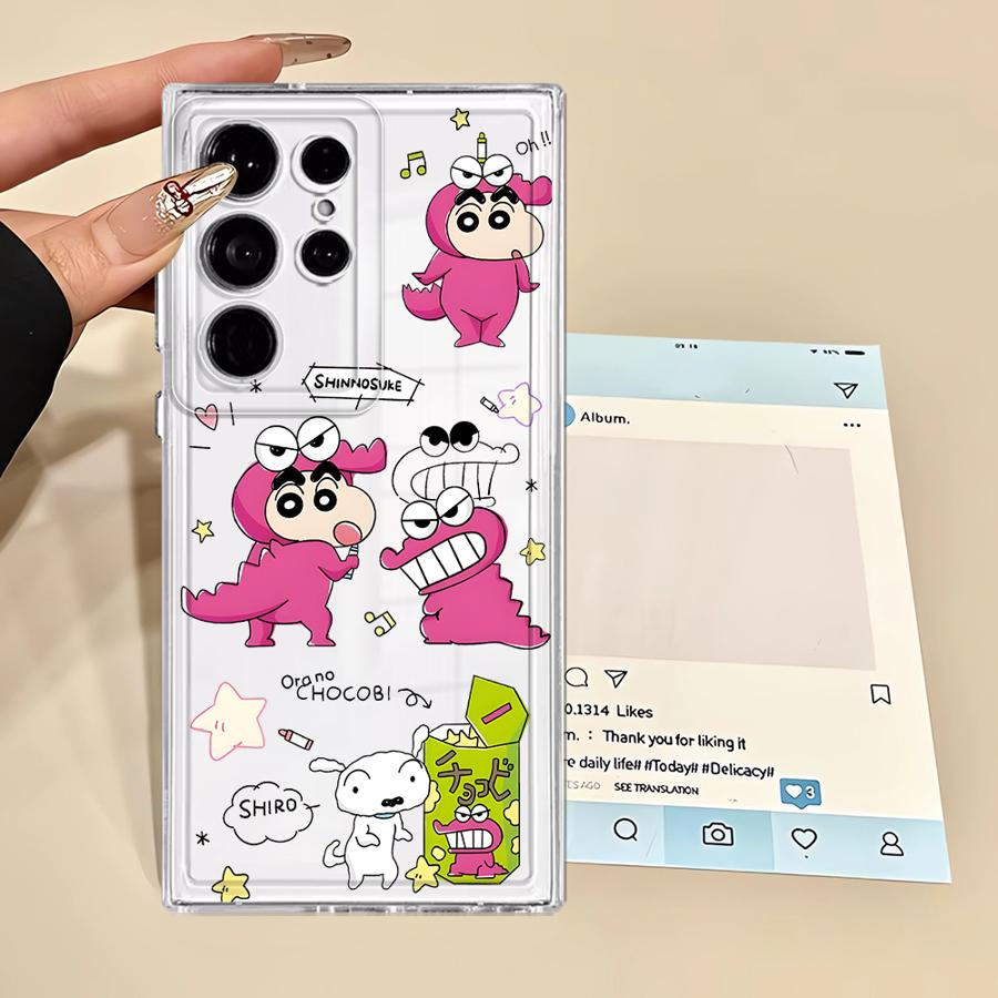 Case for Samsung Galaxy Note 20 Ultra 10 S23 Ultra S20 Plus S25 Edge S26 S22 FE S21 S24 Phone Cover Cute Crayons Shinchan Galaxy S26 Plus
Case for Samsung Galaxy Note 20 Ultra 10 S23 Ultra S20 Plus S25 Edge S26 S22 FE S21 S24 Phone Cover Cute Crayons Shinchan Galaxy S26 Plus