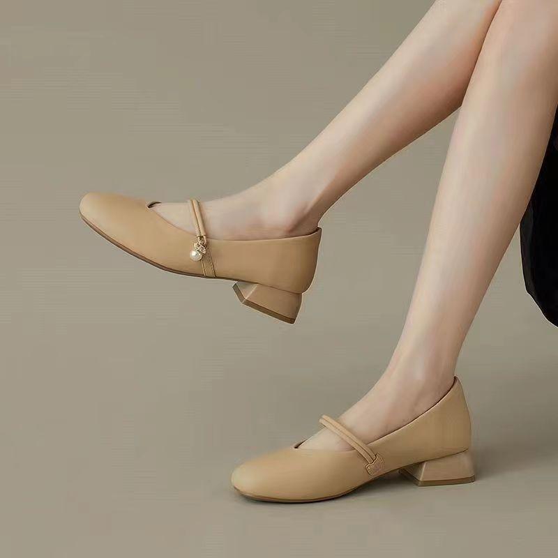 New French Mary real soft leather women s shoes leather shoes 2025 spring and summer fashion gentle soft sole temperament shallow mouth single shoes 40
New French Mary real soft leather women s shoes leather shoes 2025 spring and summer fashion gentle soft sole temperament shallow mouth single shoes 40