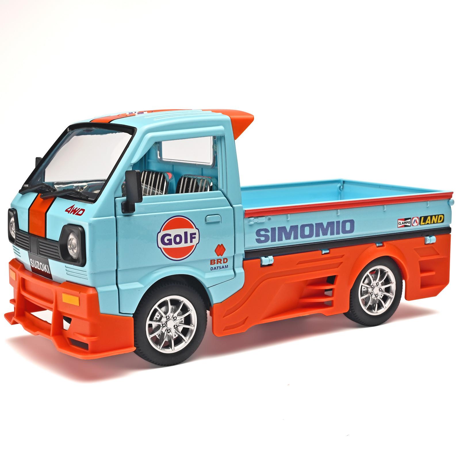 1/24 Suzuki Carry Сплав Пикап Модель автомобиля Литые Металл Модифицированный Легкий Грузовик Модель Транспортного Средства Звук Свет Симуляция Детская Игрушка Подарок синий
1/24 Suzuki Carry Сплав Пикап Модель автомобиля Литые Металл Модифицированный Легкий Грузовик Модель Транспортного Средства Звук Свет Симуляция Детская Игрушка Подарок синий