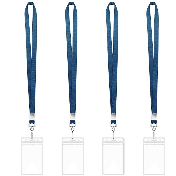 4Pcs Neck Lanyard with Card Holder 2.63x4.4Inch Card Holder Water Resistant Name Card Badge Holder for Office Conference темно-синього кольору
4Pcs Neck Lanyard with Card Holder 2.63x4.4Inch Card Holder Water Resistant Name Card Badge Holder for Office Conference темно-синього кольору