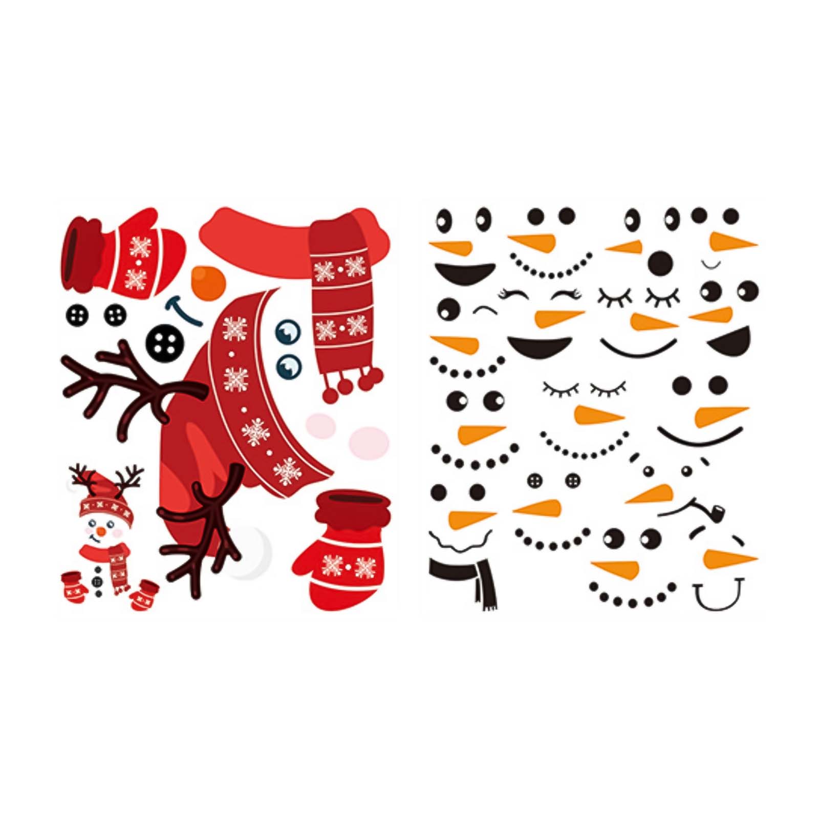 Christmas Snowman Stickers, Gift Decoration Stickers, PVC Self-adhesive Cartoon Funny Snowman Refrigerator Stickers, Window Stickers One Size
Christmas Snowman Stickers, Gift Decoration Stickers, PVC Self-adhesive Cartoon Funny Snowman Refrigerator Stickers, Window Stickers One Size