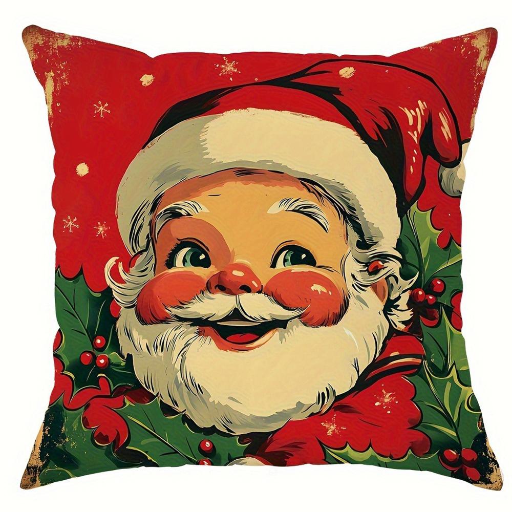 Рождественская декоративная наволочка Дед Мороз Снеговик детская наволочка Чехол на подушку для дивана Люкс-номер Домашний декор подарок для друзей 40x40cm
Рождественская декоративная наволочка Дед Мороз Снеговик детская наволочка Чехол на подушку для дивана Люкс-номер Домашний декор подарок для друзей 40x40cm