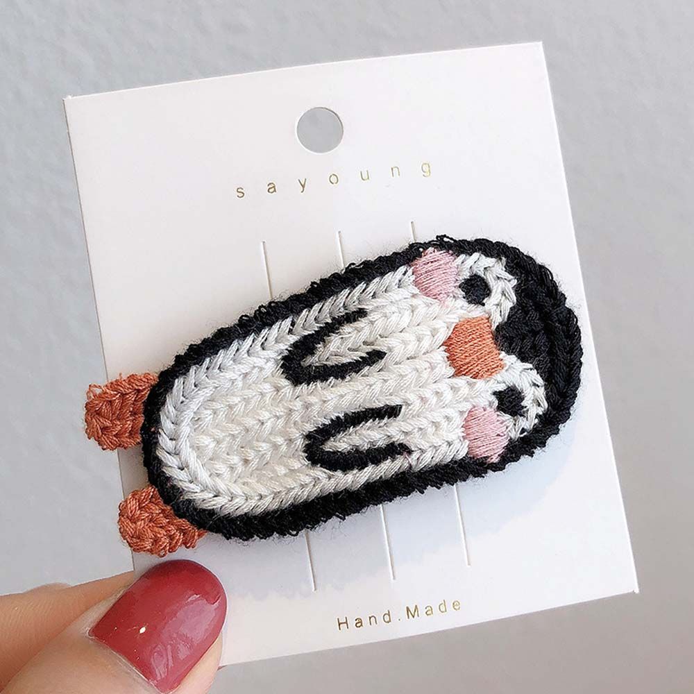 Winter Hair Accessories Children Hair Clip Girls Hair Holder Kids Woolen Hairpin Knitted Hairgrips penguin
Winter Hair Accessories Children Hair Clip Girls Hair Holder Kids Woolen Hairpin Knitted Hairgrips penguin