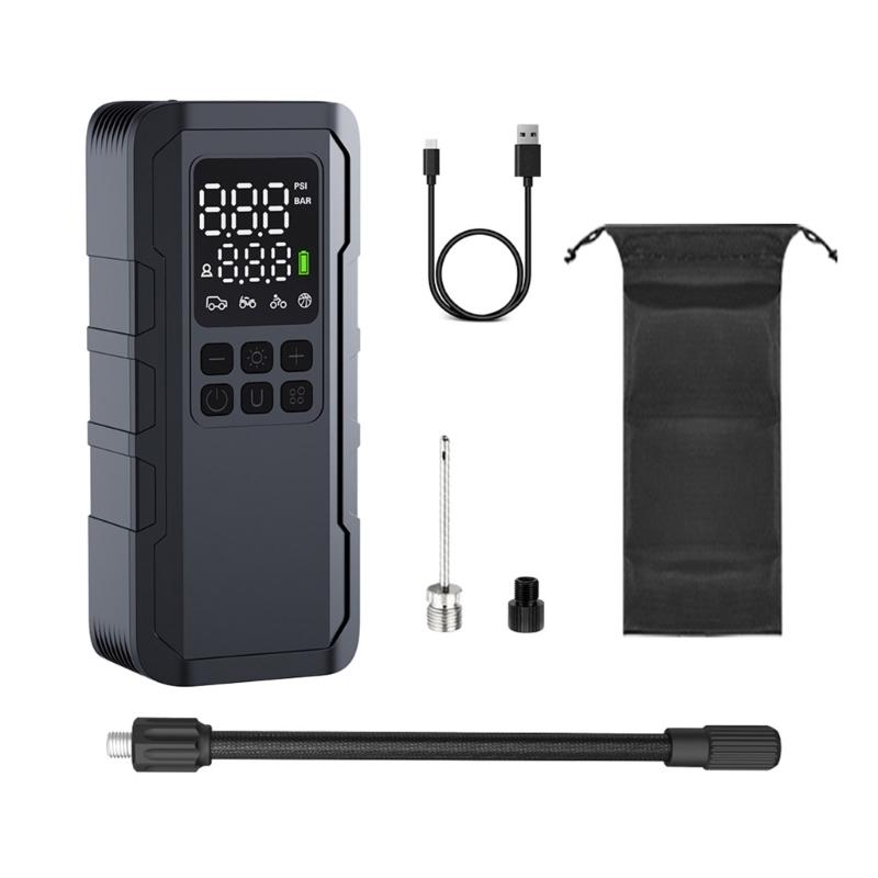 Electric Air Pumps 150PSI Fast Inflation Air Pumps with Digital Pressure Gauges for Car Tires Motorcycles Bike & 1
Electric Air Pumps 150PSI Fast Inflation Air Pumps with Digital Pressure Gauges for Car Tires Motorcycles Bike & 1