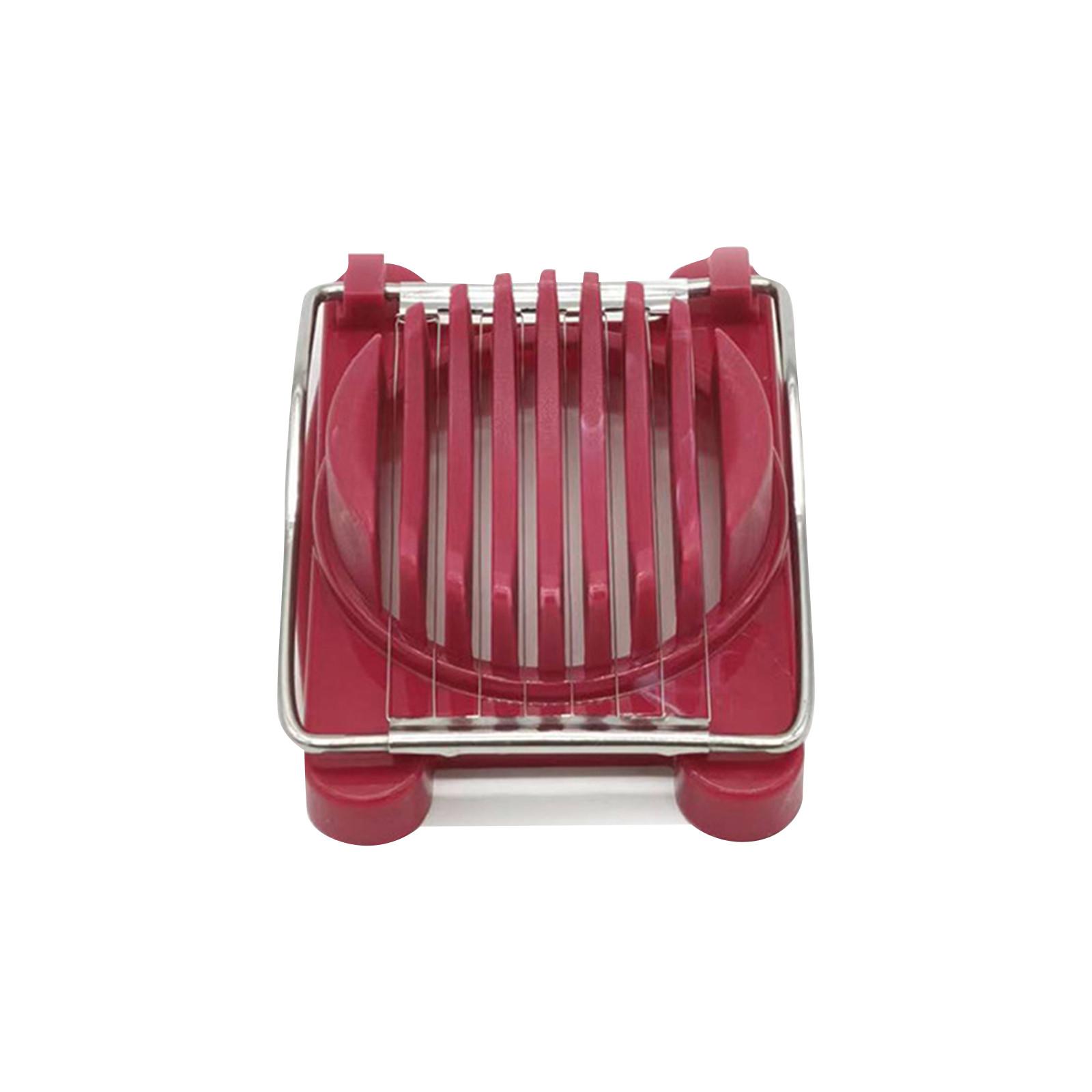 Подрібнювач для яєць, безпечний і простий у використанні подрібнювач для їжі, яйцерізка, полуниця та багато іншого для гарніру та улюблених страв One Size червоний
Подрібнювач для яєць, безпечний і простий у використанні подрібнювач для їжі, яйцерізка, полуниця та багато іншого для гарніру та улюблених страв One Size червоний