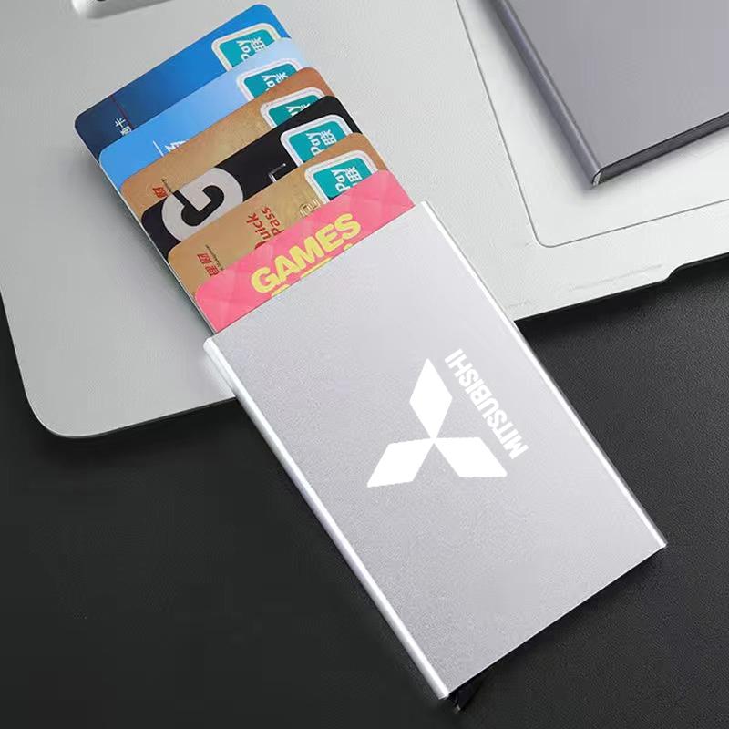 Smart Wallet Thin ID Card RFID Anti-theft Case Automatically Metal Bank Credit Card Case For Mitsubishi Asx Lancer Outlander
Smart Wallet Thin ID Card RFID Anti-theft Case Automatically Metal Bank Credit Card Case For Mitsubishi Asx Lancer Outlander