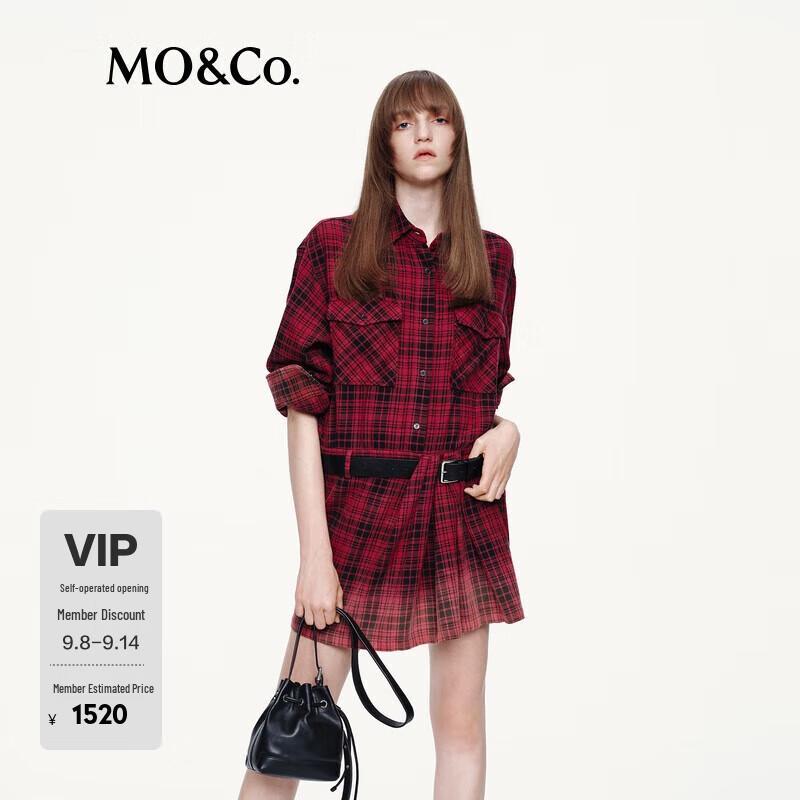 MO&Co. Plaid Cotton Shirt Dress M
MO&Co. Plaid Cotton Shirt Dress M