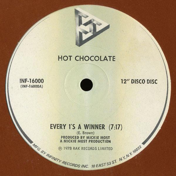 12inch Record HOT CHOCOLATE Every 1s A Winner Put Your Love INF16000 INFINITY 1978 US SoulFunk Used
12inch Record HOT CHOCOLATE Every 1s A Winner Put Your Love INF16000 INFINITY 1978 US SoulFunk Used