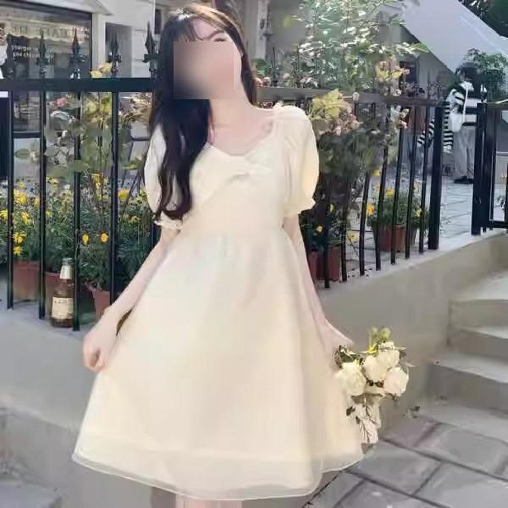 Milk Yellow Square Neck Puff Sleeve Summer Dress for Women - Petite First Love Princess Design M
Milk Yellow Square Neck Puff Sleeve Summer Dress for Women - Petite First Love Princess Design M