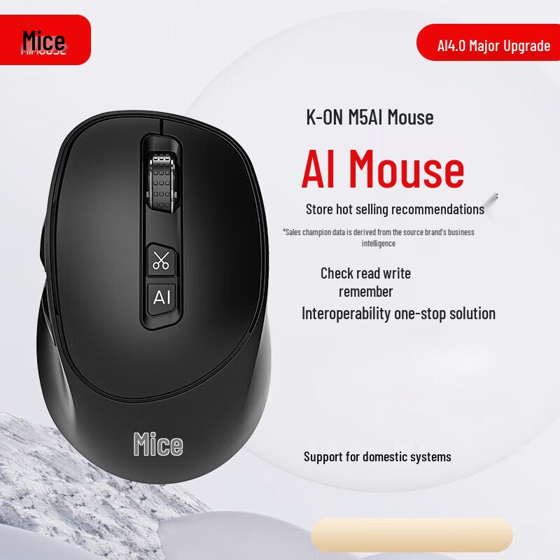 Mimouse M5 AI Розумна миша з DeepSeek-R1 AI
Mimouse M5 AI Розумна миша з DeepSeek-R1 AI