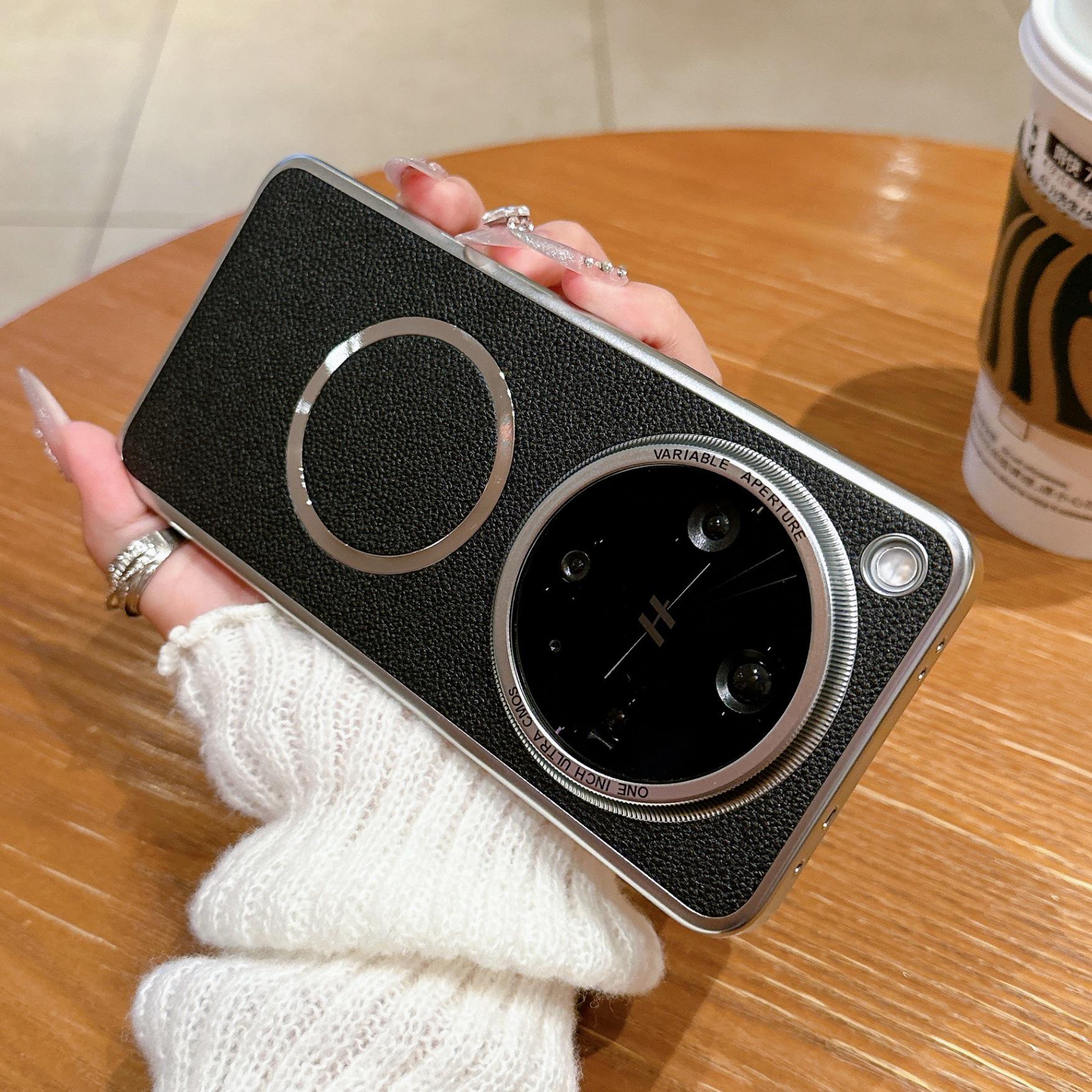Lychee Pattern Magnetic PC Phone Case for Oppo Find X8 Ultra, Black, Large Hole Design, 3-Pack OPPO Find X8 Ultra
Lychee Pattern Magnetic PC Phone Case for Oppo Find X8 Ultra, Black, Large Hole Design, 3-Pack OPPO Find X8 Ultra