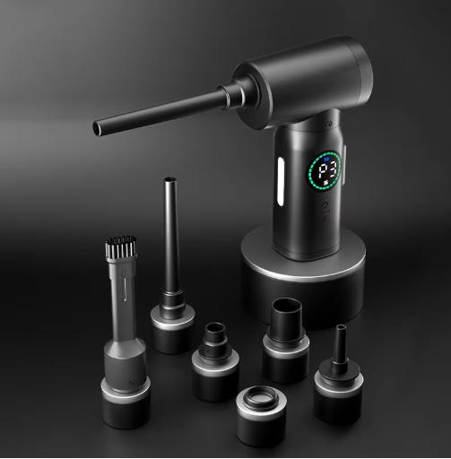2026 New Portable 7500mAh Wireless Air Duster Dust Blowing Gun 2 in 1 Air Blower and Vacuum Cleaner Cordless Duster Blowers Car Cleaning чёрный
2026 New Portable 7500mAh Wireless Air Duster Dust Blowing Gun 2 in 1 Air Blower and Vacuum Cleaner Cordless Duster Blowers Car Cleaning чёрный
